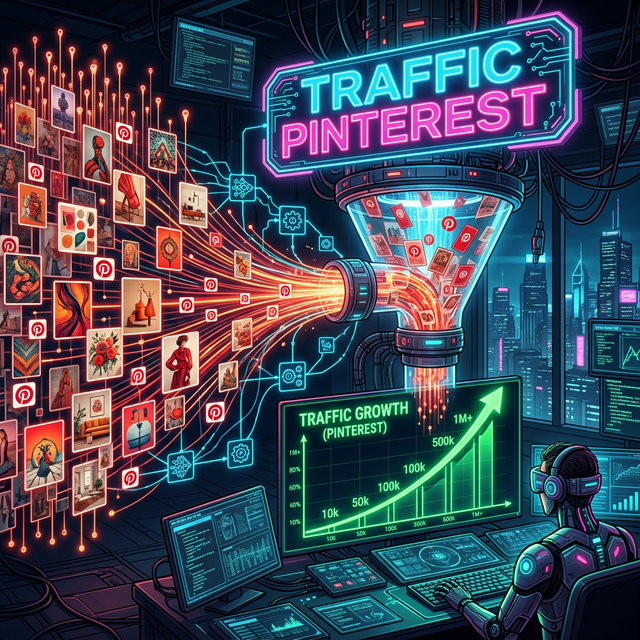 Tự Động Hóa Kéo Traffic Từ Pinterest Về Blog Bằng Ảnh AI Tạo Bằng Midjourney & n8n