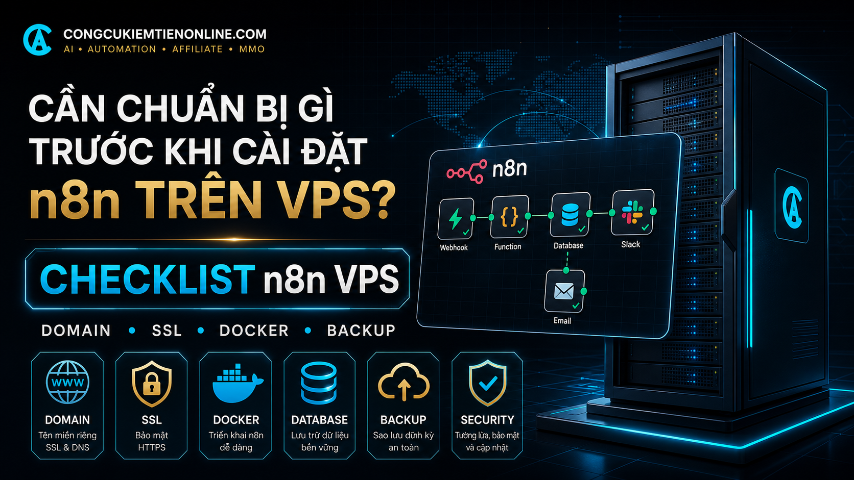 Hướng Dẫn Cài n8n Trên VPS Ubuntu: Cần Chuẩn Bị Và Cấu Hình Gì?