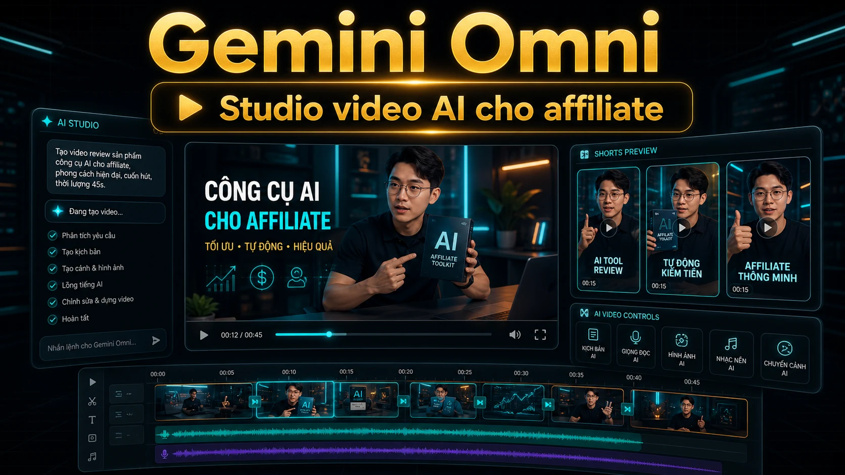 Gemini Omni: Google Đang Biến AI Video Thành Studio Chỉnh Sửa Bằng Chat Cho Affiliate & Short Video?