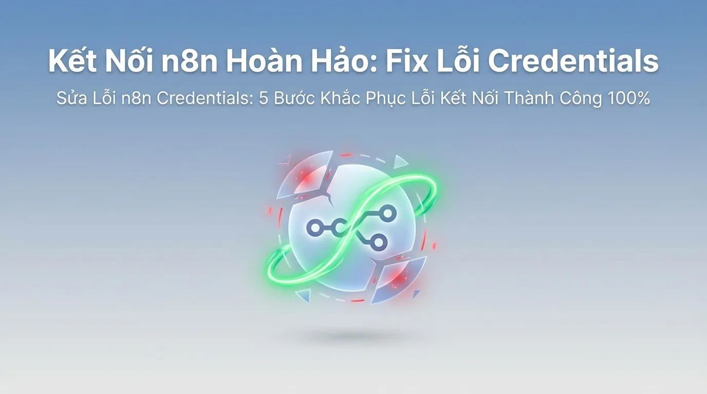 Sửa Lỗi n8n Credentials: 5 Bước Khắc Phục Lỗi Kết Nối